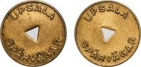 Sweden Sweden Kingdom ND Token - Upsala Spårvägar Brass 2.52g AU -