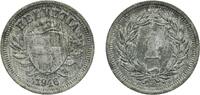 Switzerland (1848-date) 1 Rappen Switzerland Federal State 1946 B 1 Rappen (Wreath; zinc) Zinc Bern Mint (12063000) 1.19g AU HMZ 2 1215 Divo/Tob19 327 KM 3a Sch -