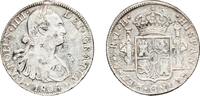 Mexico 8 Reales Mexico Spanish colony 1805 Mo TH 8 Reales - Carlos IV Silver (.896) Mexican Mint 26.73g XF Chopmarked KM 109 -