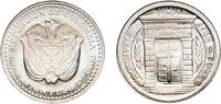 Colombia 1 Peso Colombia Republic 1956 1 Peso (Casa de la Moneda Popayán) Silver (.900) (Copper .100) Casa de Moneda de México Mint (12000) 24.5 -