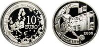 Belgium 10 Euros Belgium Kingdom 2005 10 Euros - Albert II (Derby / Stadium Anniversary) Silver (.925) Royal Mint of Belgium (50000) 18.84g PF K -