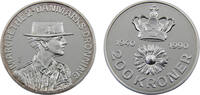 Denmark 200 Kroner Denmark Margrethe II 1990 200 Kroner Queen's 50th Birthday -