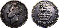 Great Britain 1 Shilling Great Britain United Kingdom George IV 1829 1 Shilling 2nd portrait; 3rd reverse -