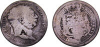 Great Britain 6 Pence Great Britain United Kingdom George III 1816 6 Pence countermark A 2.5g -