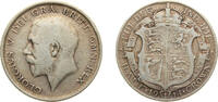 Great Britain ½ Crown Great Britain United Kingdom 1914 ½ Crown - George V (1st type) Silver (.925) (18333000) 14.14g VF KM 818.1 Sp 4011 -