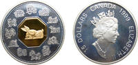 Canada 15 Dollars Canada Commonwealth 1999 15 Dollars - Elizabeth II (Year of the Rabbit) Silver (.925) Ottawa Mint (77791) 34g PF Ch RC-1604 KM 3 -