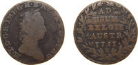 Belgium 2 Liards Belgium Austrian Netherlands Possession 1751 2 Liards / 2 Oorden - Maria Theresia Copper Bruges Mint 6.6g VF KM 3 -