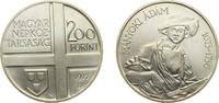 Hungary 200 Forint Hungary People's Republic 1977 BP. 200 Forint (Ádám Mányoki) Silver (.640) Budapest Mint (25000) 28g BU KM 610 ÉH 1609 Adamo EM5 -