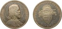 Hungary 5 Pengő Hungary Kingdom 1938 BP 5 Pengő - Miklós Horthy (Death of St. Stephen) Silver (.640) Budapest Mint (600000) 25g BU KM 516 ÉH 150 -