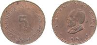 Mexico 5 Centavos Mexico State of Oaxaca 1915 5 Centavos (Provisional Government) Copper 4.05g UNC KM 721 -