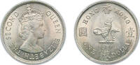 China 1 Dollar China Hong Kong 1970 H 1 Dollar - Elizabeth II (1st portrait) Copper-nickel (15000000) 11.82g UNC KM 31 Schön 22.1 -