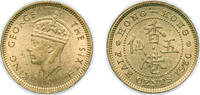 China 5 Cents China Hong Kong 1950 5 Cents - George VI Nickel brass (20400000) 2.61g UNC KM 26 Schön 16 -