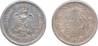 Mexico 50 Centavos Mexico 1907 M 50 Centavos (large size) Curved 7 Silver (.800) Mexico City Mint (14841000) 12.46g VF KM 445 -