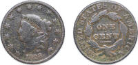 United States 1 Cent United States Federal republic 1828 1 Cent Liberty Head / Matron Head (Type 1) Copper (2260624) 10.4g VF KM 45.1 -