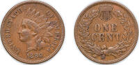 United States 1 Cent United States Federal republic 1880 1 Cent Indian Head Cent Bronze (38961000) 3.11g XF KM 90a Schön 117a -