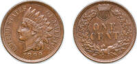 United States 1 Cent United States Federal republic 1899 1 Cent Indian Head Cent Bronze (53598000) 3.11g AU KM 90a Schön 117a -