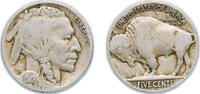 United States 5 Cents United States Federal republic 1918 5 Cents Buffalo Nickel (flat ground) Copper-nickel (32086314) 5g VF KM 134 Schön 132 -