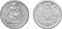 United States 5 Cents United States Federal republic 1872 ½ Dime - Seated Liberty Half Dime (obverse legend) Silver (.900) (2947000) 1.24g XF KM 91 -
