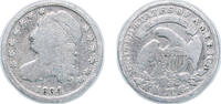 United States 1 Dime United States Federal republic 1834 10 Cents Liberty Cap Dime (2nd variety) Silver (.8924) (.1076 copper) (635000) 2.7g F KM 4 -