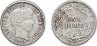United States 1 Dime United States Federal republic 1905 S 1 Dime Barber Dime Silver (.900) (.100 copper) San Francisco Mint (6855199) 2.5g XF KM 1 -