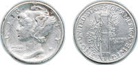 United States 1 Dime United States Federal republic 1924 S 1 Dime Mercury Dime Silver (.900) (7120000) 2.5g VF KM 140 Schön 133 -