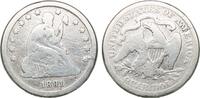 United States ¼ Dollar United States Federal republic 1891 ¼ Dollar Seated Liberty Quarter (with motto, increased weight) Silver (.900) (.100 copper) -