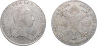 Belgium 1 Kronenthaler Belgium Austrian Netherlands 1795 C 1 Couronne / Kronenthaler - Franz II (Type II) Silver (.873) 29.31g XF KM 62.1 -