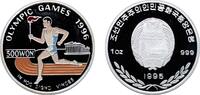 North Korea Democratic Peoples Republic 1995 500 Won (Olympics) Silver (.999) (20000) 31.105g PF KM 510 Schön 120