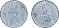 Denmark 5 Øre Denmark 1962 C♥;S 5 Øre - Frederik IX Zinc (9729220) 6.29g UNC KM 843 Schön 57 -