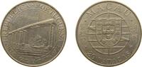 China 20 Patacas China Macau Portuguese Overseas Province 1974 20 Patacas (Ponte Macau) Silver (.650) Lisbon Mint (1000000) 18g UNC KM 8 -