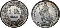 Switzerland 1 Franc Switzerland Federal State 1916 B 1 Franc Helvetia standing -