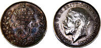 Great Britain 3 Pence Great Britain United Kingdom George V 1918 3 Pence -