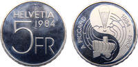 Switzerland 5 Francs Switzerland Federal State 1984 5 Francs 100th anniversary of the birth of Auguste Piccard -