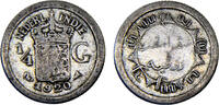 ¼ Gulden Netherlands East Indies Dutch colony Wilhelmina 1920 ¼ Gulden -