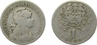 Portugal 1 Escudo Portugal Second Republic 1931 1 Escudo Nickel brass (Cu 610 + Zn 200 + Ni 190) Lisbon Mint (2039000) 8g VF KM 578 Gomes R 25 -