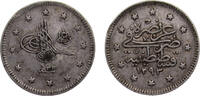 2 Kuruş Turkey Ottoman Empire Abdülhamid II AH1293 (1878)//3 2 Kuruş 2.4g -
