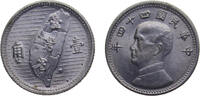 China 1 Jiao China Taiwan 44 (1955) 1 Jiao Sun Yat-sen 1.1g -