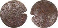 1 Solidus Swedish Livonia Possession City of Riga Christina 1653 1 Solidus 0.6g -