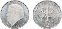 Germany 2 Deutsche Mark Germany Federal Republic of Germany 1996 A 2 Deutsche Mark (Franz Josef Strauss) Copper-nickel clad nickel Berlin Mint 7g UNC KM -