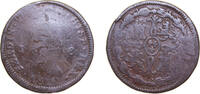 Spain 8 Maravedis Spain Kingdom 1820 J 8 Maravedis - Fernando VII (Jubia,2nd portrait) Copper Jubia Mint 10g VF KM 491 -