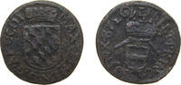 Low countries feudal 1 Liard Low countries feudal Prince-bishopric of Liege Holy Roman Empire ND (1650-1660) Liard - Maximilian Henry of Bavaria Copper 4.1g -