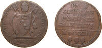 Italy 1 Baiocco Italy Papal States Italian states 1802 1 Baiocco - Pius VII (Without mintmark) Copper 10.3g VF KM 1267 -
