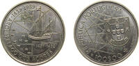 Portugal 100 Escudos Portugal Third Republic 1989 INCM 100 Escudos (Discovery of Azores) Copper-nickel Lisbon Mint (2000000) 16.5g UNC KM 648 -