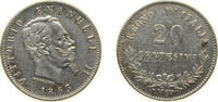 Italy 20 Centesimi Italy Kingdom 1863 M BN 20 Centesimi - Vittorio Emanuele II Silver (.835) Milan Mint (27844963) 1g VF KM 13.1 -