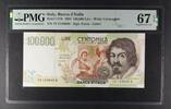ITALY 100000 LIRE BANCA D'ITALIA. Fazio - Amici. -