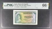 SPAIN 5 PESETAS BANK OF SPAIN. No serie. -