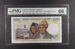 COMOROS 5000 FRANCS 1984 BANQUE CENTRALE PMG 66 EPQ 172.52 £  +  15.61 £ shipping