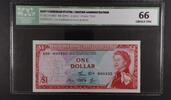 EAST CARIBBEAN STATES 1 DOLLAR 1965 BRITISH ADMINISTRATION ICG 66 94.50 £  +  15.61 £ shipping