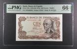 SPAIN 100 PESETAS SPAIN, BANK OF SPAIN. Madrid. Manuel de FALLA. Serie 7W. Last Series Aired. -