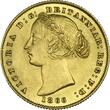 Australia Sovereign 1866 Sydney mint EF